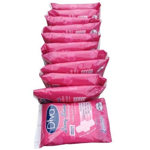 Diva Sanitary Pad - 25 Pcs