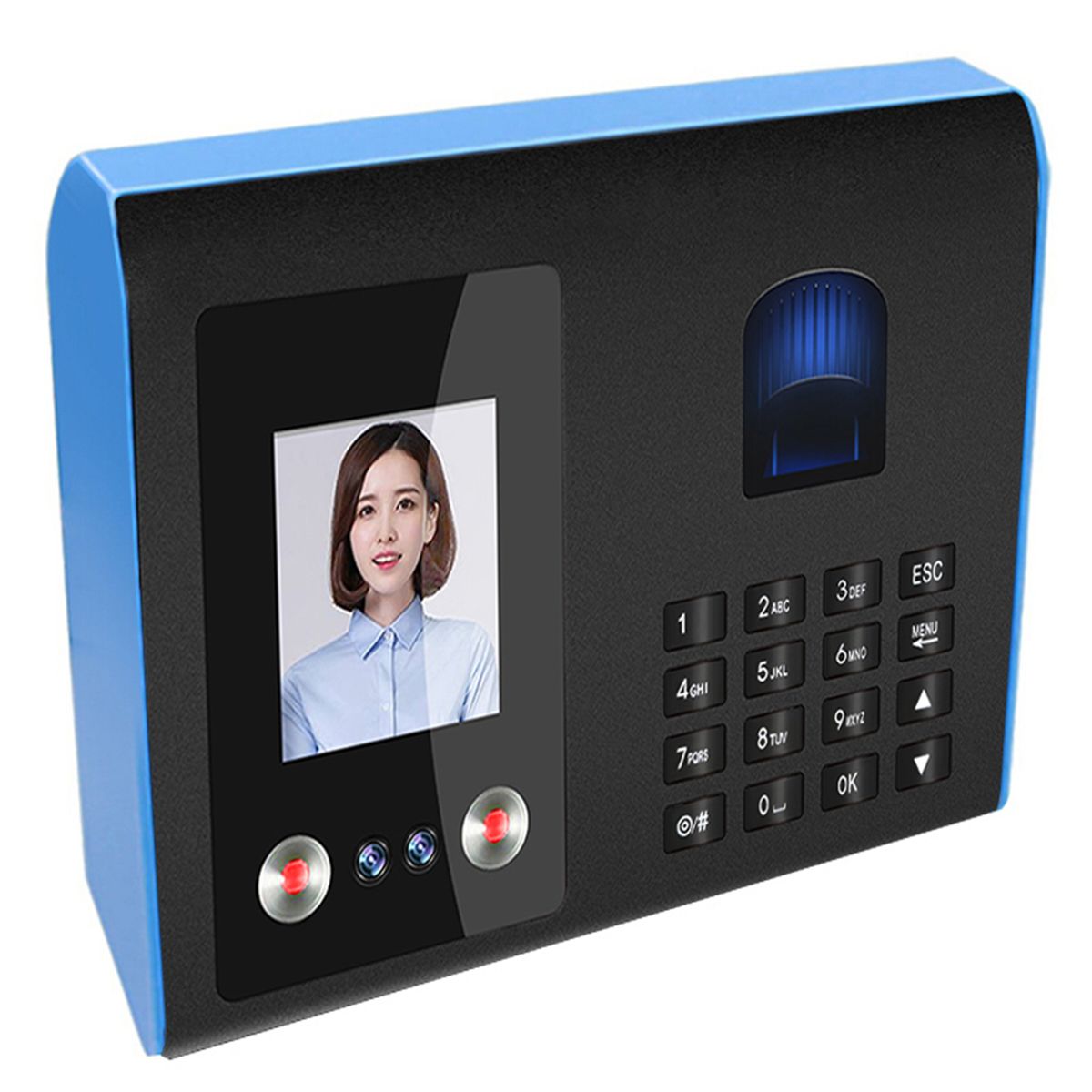 Intelligent Attendance Machine Face Fingerprint Password