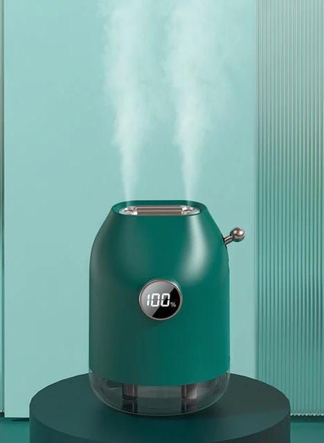 Rechargeable Diffuser - Green And 3 Essential Oils