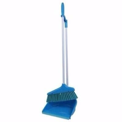 Dustpan And Brush With Long Handle