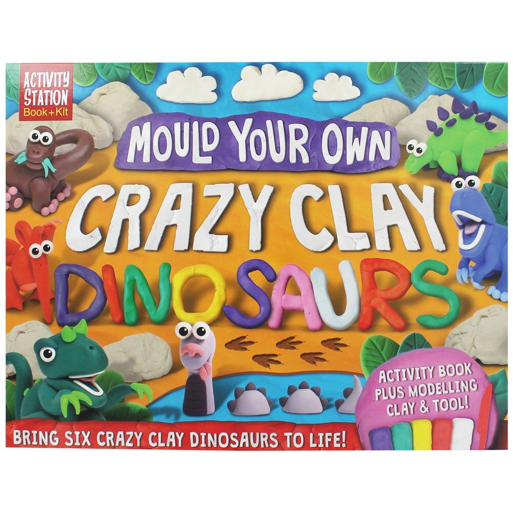 MOULD YOUR OWN CRAZY CLAY DINOSAURS