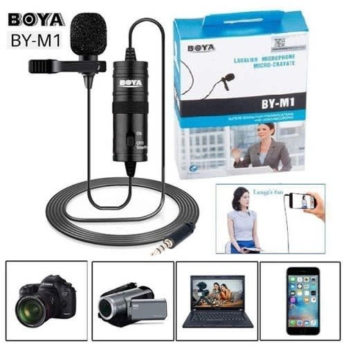 M1 Lavalier Microphone For Phone And Camera