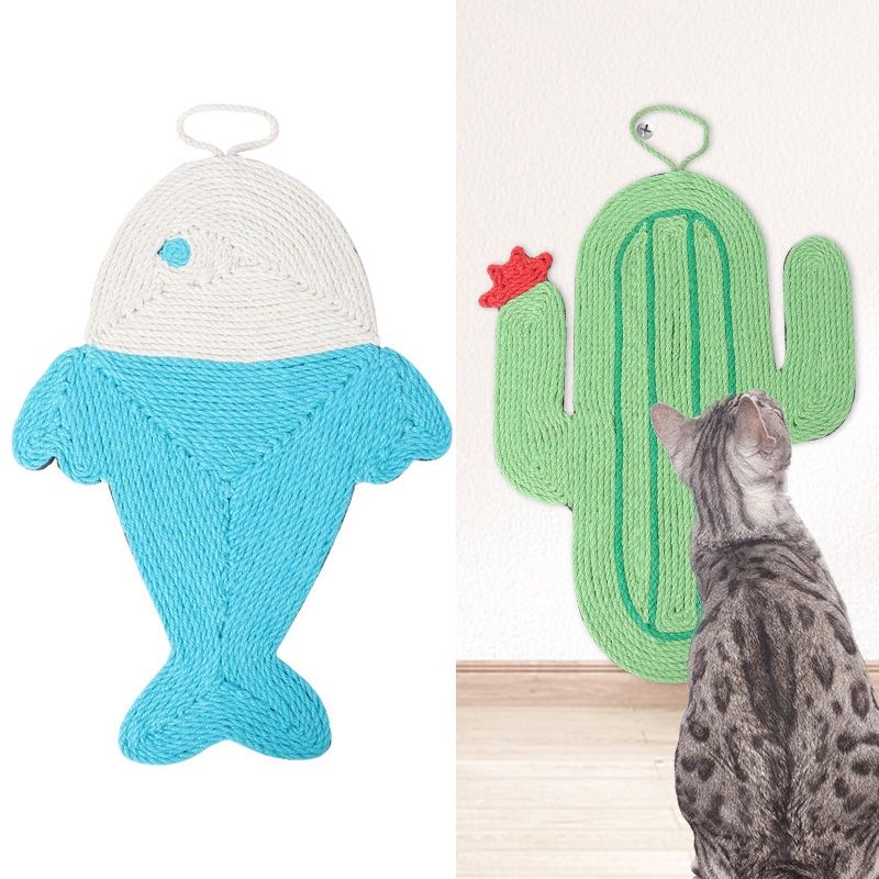 Pet Bed Scratch Resistant Sisal Cat Scratch Pad