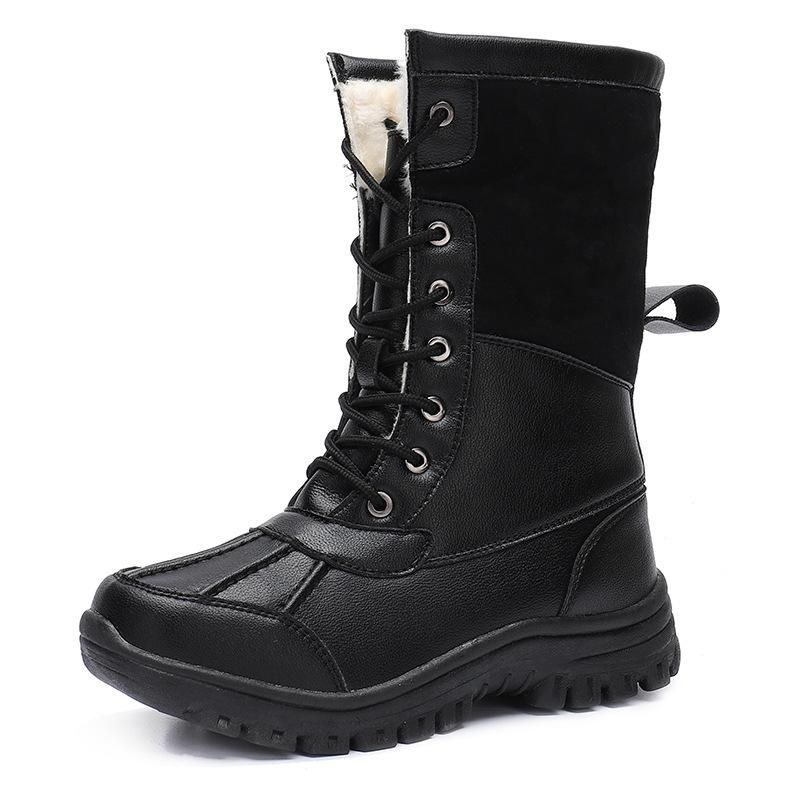 Men Winter Snow Boots Super Warm Men Hiking Boots