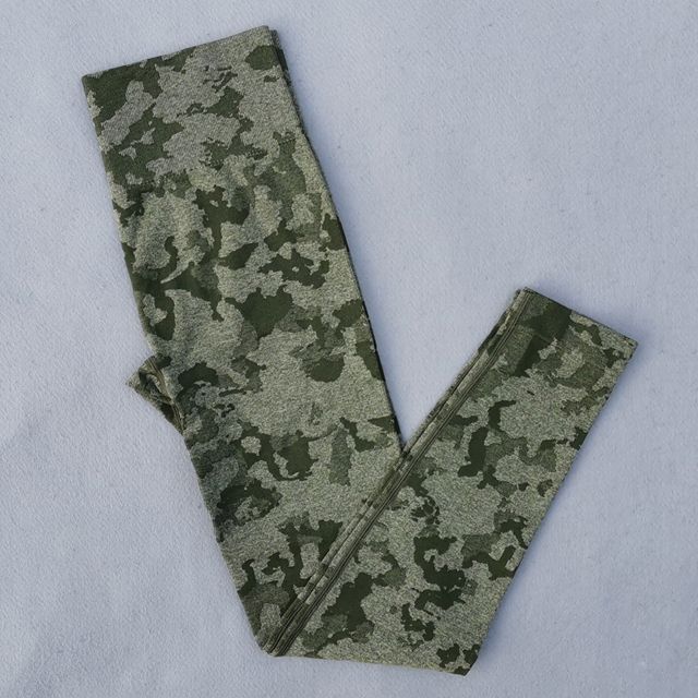 Seamless Leggings High Waist Yoga Pants Booty Gym Sports Pants Push Up Leggings Women Fitness Workout Sport Leggins(#Style 02 Khaki Green)