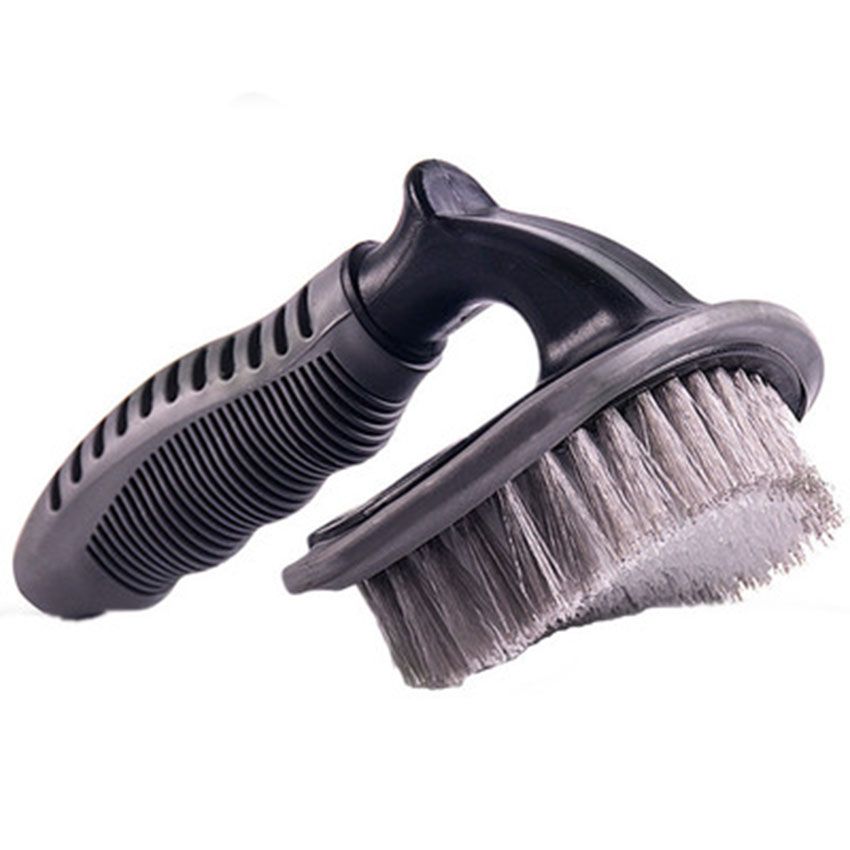 Car Tire Brush Wheel Wash Brush Plastic Handle Vehicle Ing