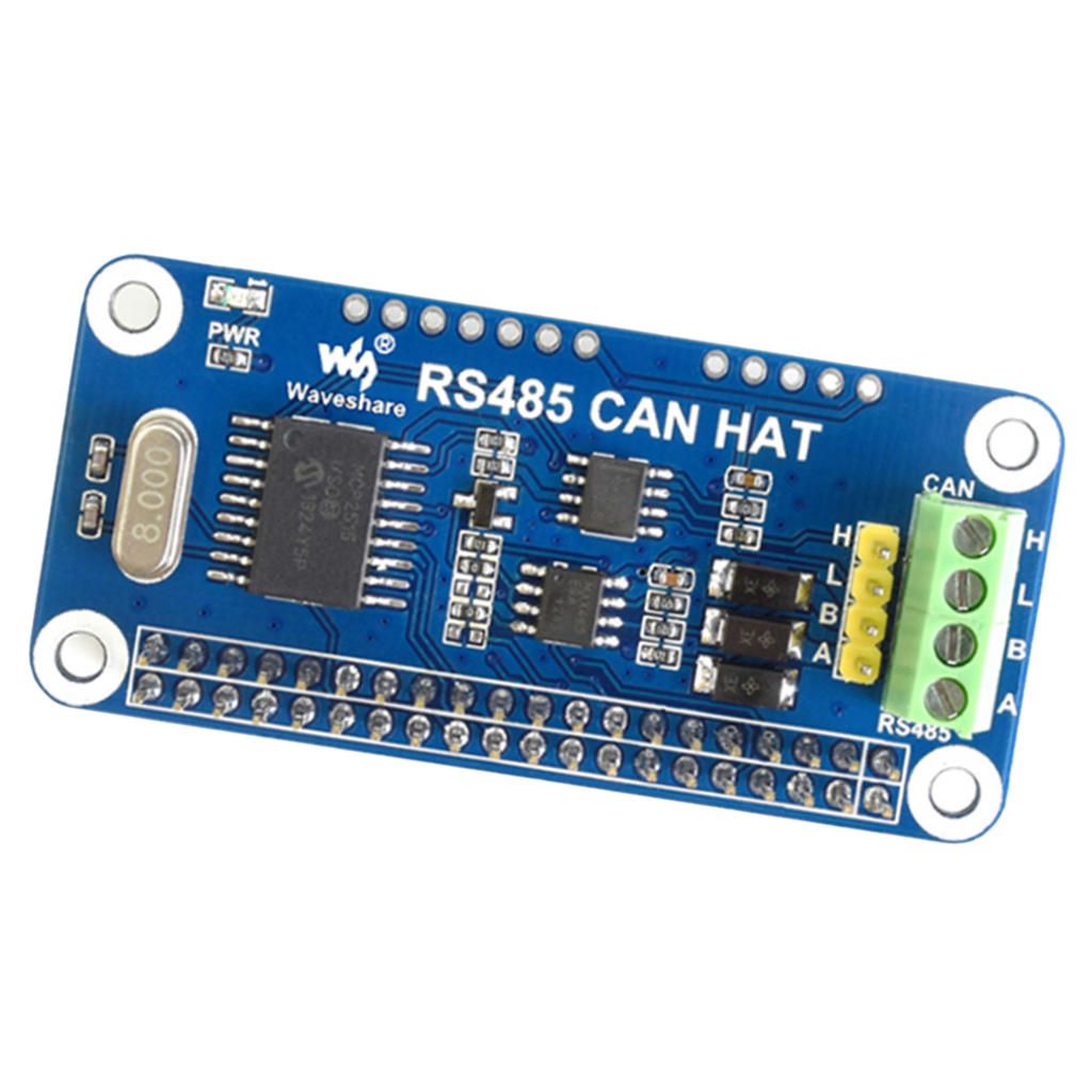 For Raspberry Pi RS485 CAN HAT Longdistance UART Communication Module