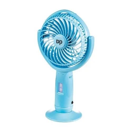Dp Purse Rechargeable Hand Fan With Led Lights