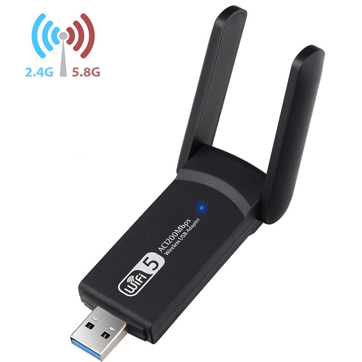 USB 3.0 1200Mbps Wifi Adapter Dual Band 5GHz 2.4Ghz