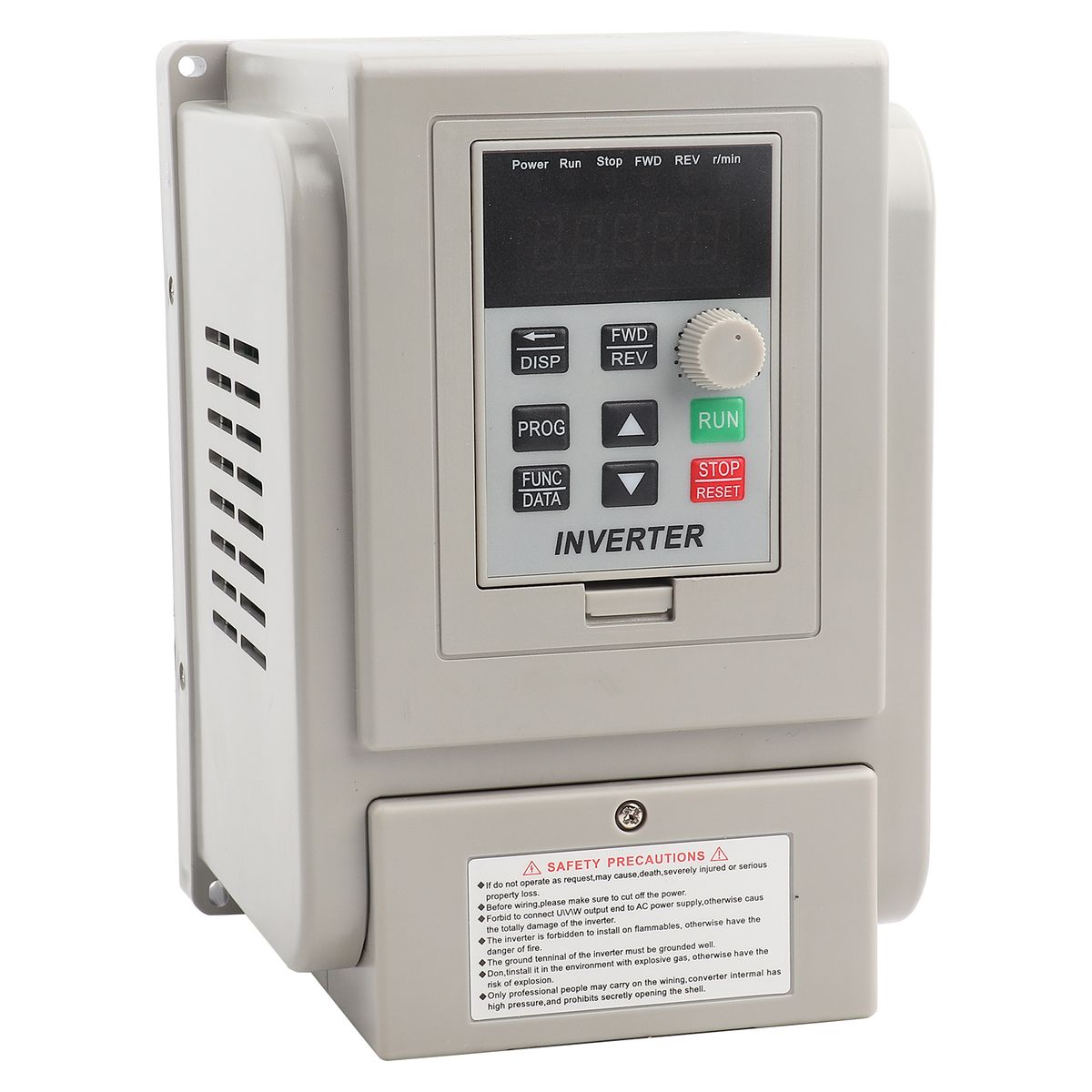 220V Single Phase Variable Frequency Drive VFD Speed