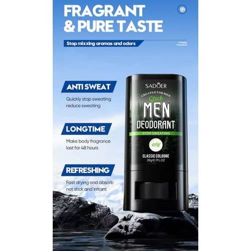 48hrs Protection Men Deodorant -eliminate Body Odour-15g