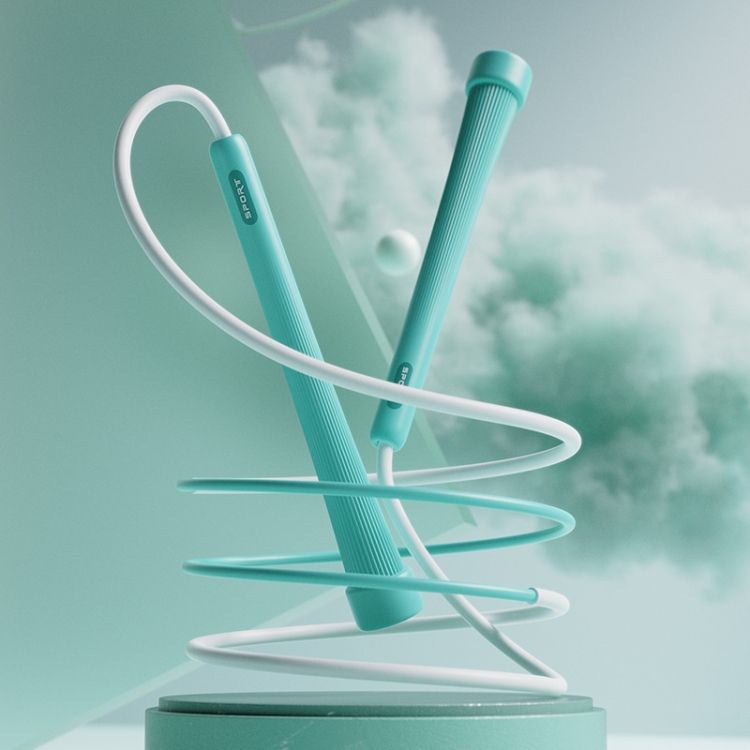 Primary School Students Use Skipping Rope For Exam T005 Green