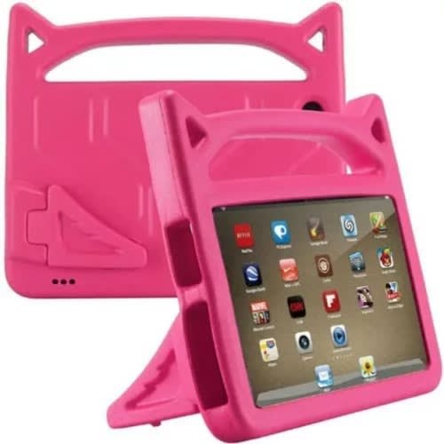 A&s Handle Stand Case For Amazon Kindle Fire Hd 8 2018 8th Gen - Pink