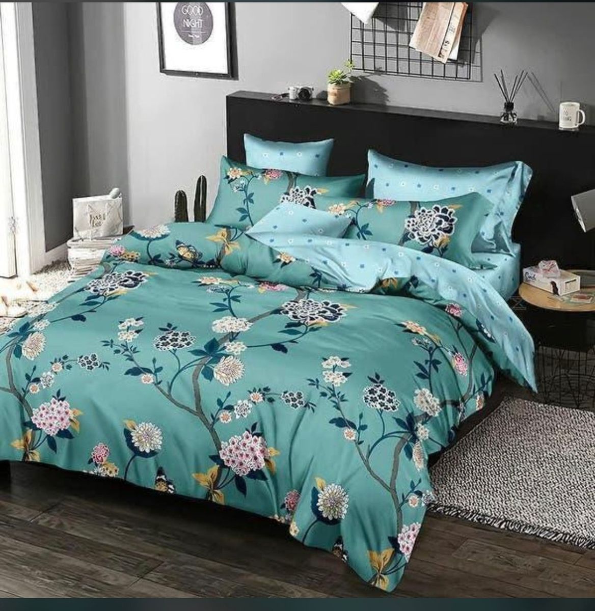 Beautiful Cotton Bedsheet And Pillowcase