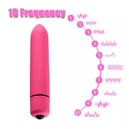 Super-powerful 10 Patterns Bullet Vibrator And Anal Plug