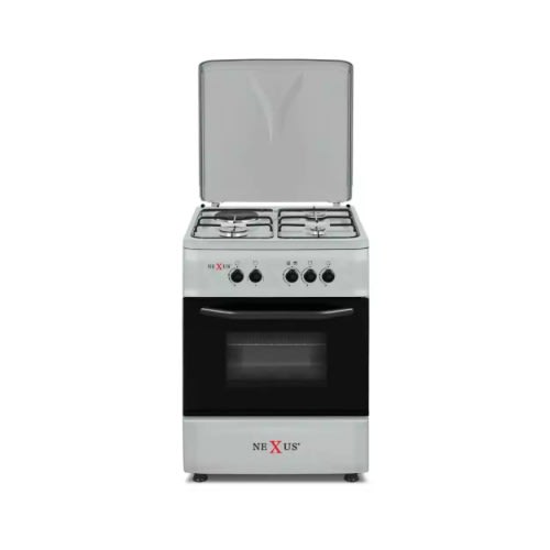 Gas Cooker - 3 Gas Burners + 1 Electric Hotplate - Nx-6004s