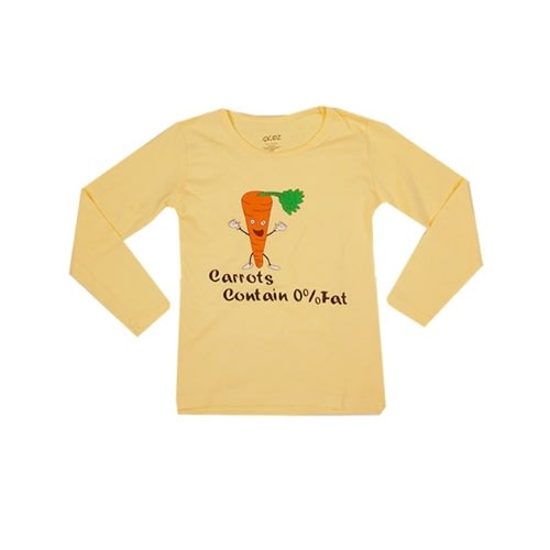 Carrot Contains 0% Fat - Yellow