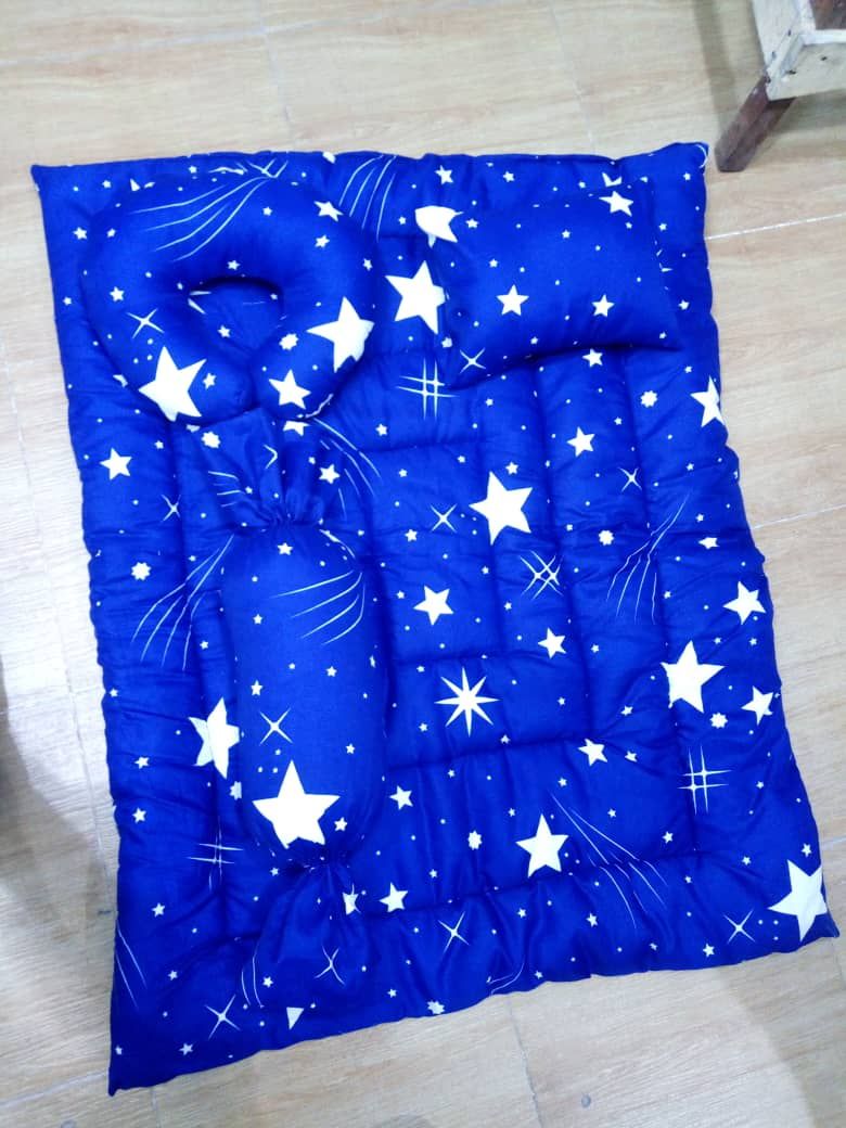 Quality Baby Bedsheet Set With Duvet + 3 Pillows