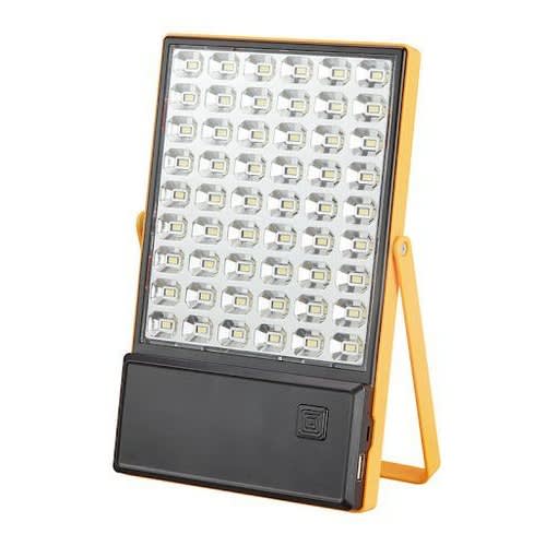 Portable Rechargeable Led Light With Solar Panel - 5.5W