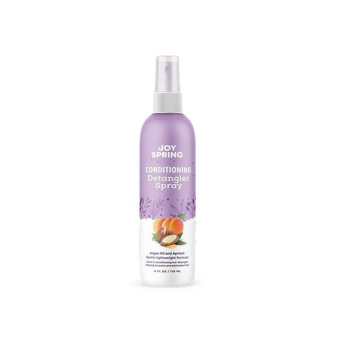 Spray Conditioner For Kids For All Hair Types - With Argan Oil & Apricot - Detangler