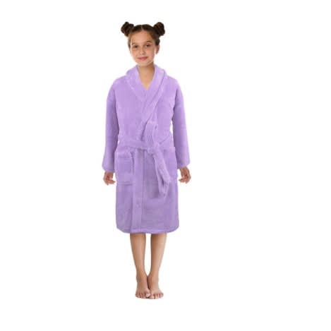 Children&rsquo;s Bathrobe - Purple