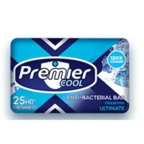 Premier Cool Anti-bacterial Bar Soap - 60g - 12 Packs