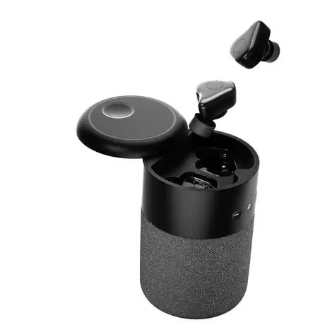 2 In 1 Portable Wireless Speaker  With Bluetooth  earbud - 800mAh