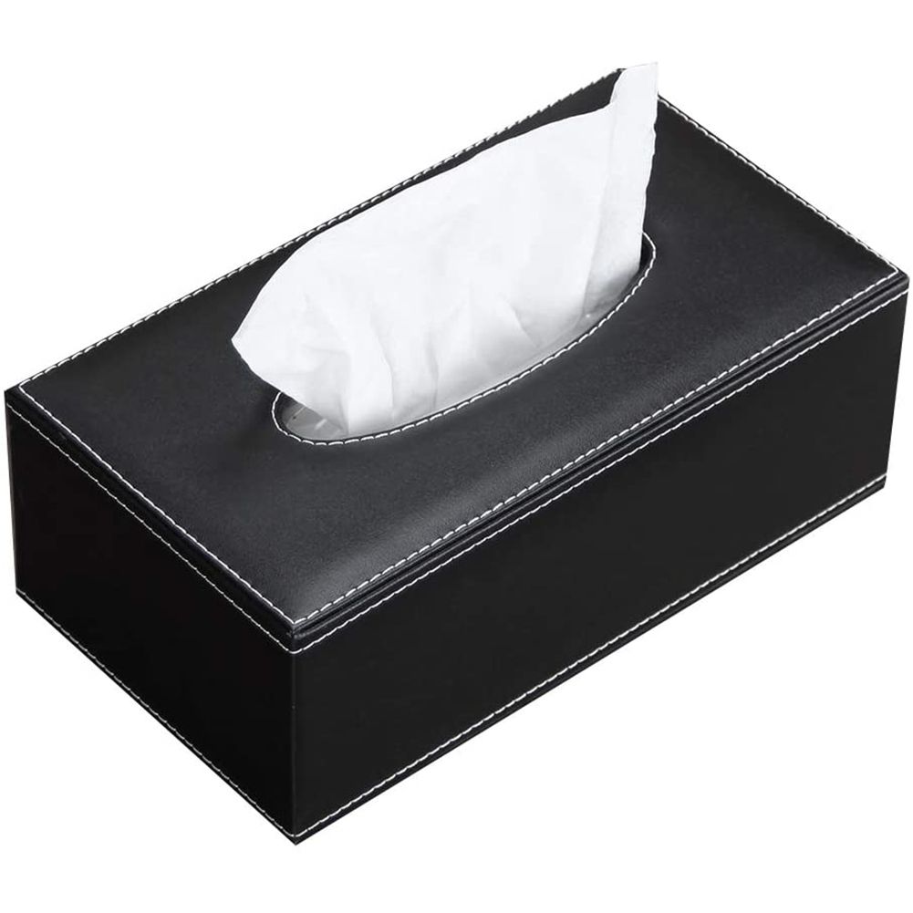 Leather Tissue Box Cover, Face Tissue Box, Modern Napkin