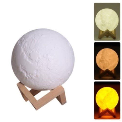 USB Powered Moon Lamp Humidifier - 880ml
