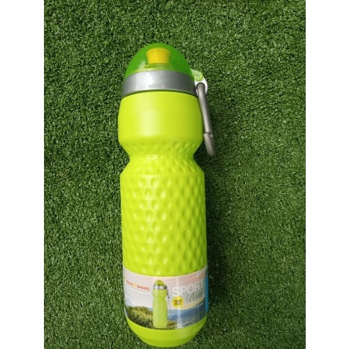 Plastic Sports Water Bottle - 700ml - Green -