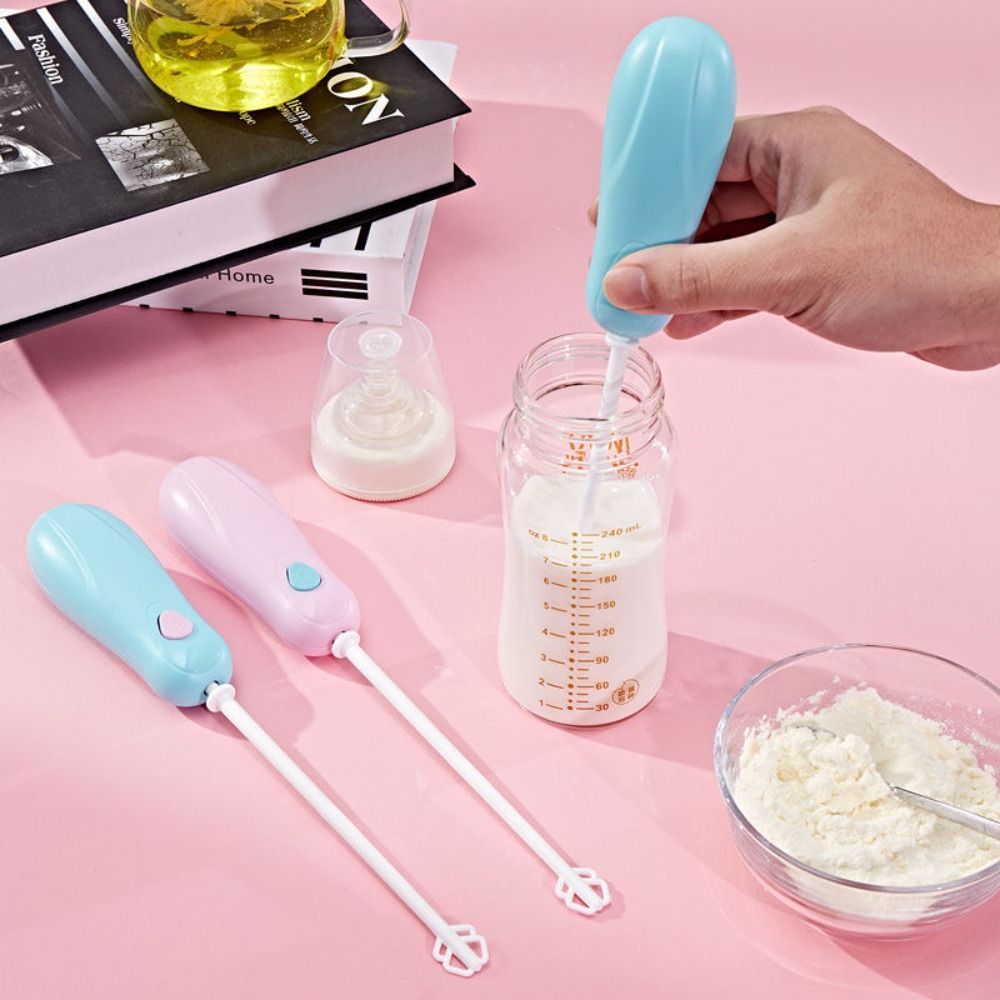 Frother Foamer Household Baby Feeding Stirrer With 2 Paddle