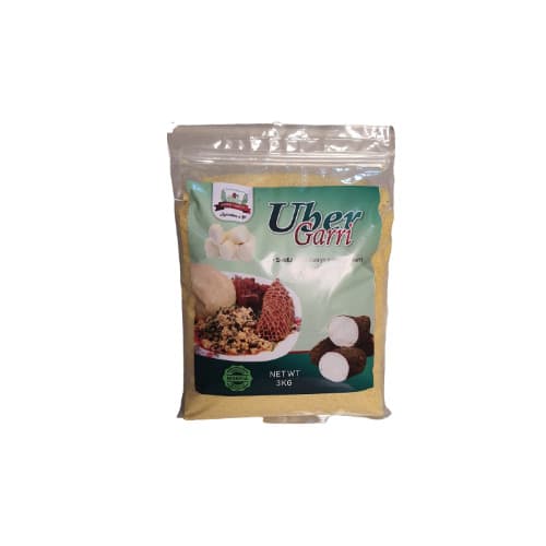 Garri Dry, Crunchy And Yellow Cassava Grits - 3kg