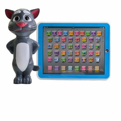 Talking Tom + Kids English Educational Learning Ypad - Blue