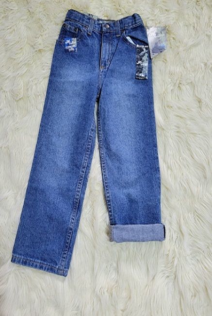 Boyfriend Med-Stone Wash Straight Jeans-Blue