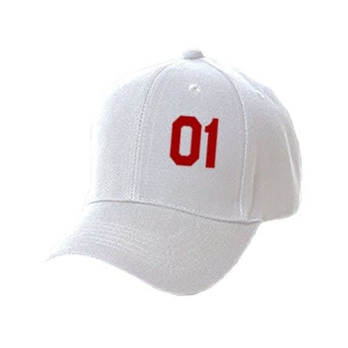 01 Baseball Cap - White