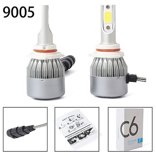 LED Universal Car Headlight Kit COB 9005 36W 3800LM Ledlight Bulbs