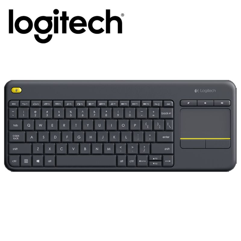 K400 Plus Wireless Keyboard  Built-In Touchpad