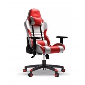 Office Furgle Gaming Chair - Red And White