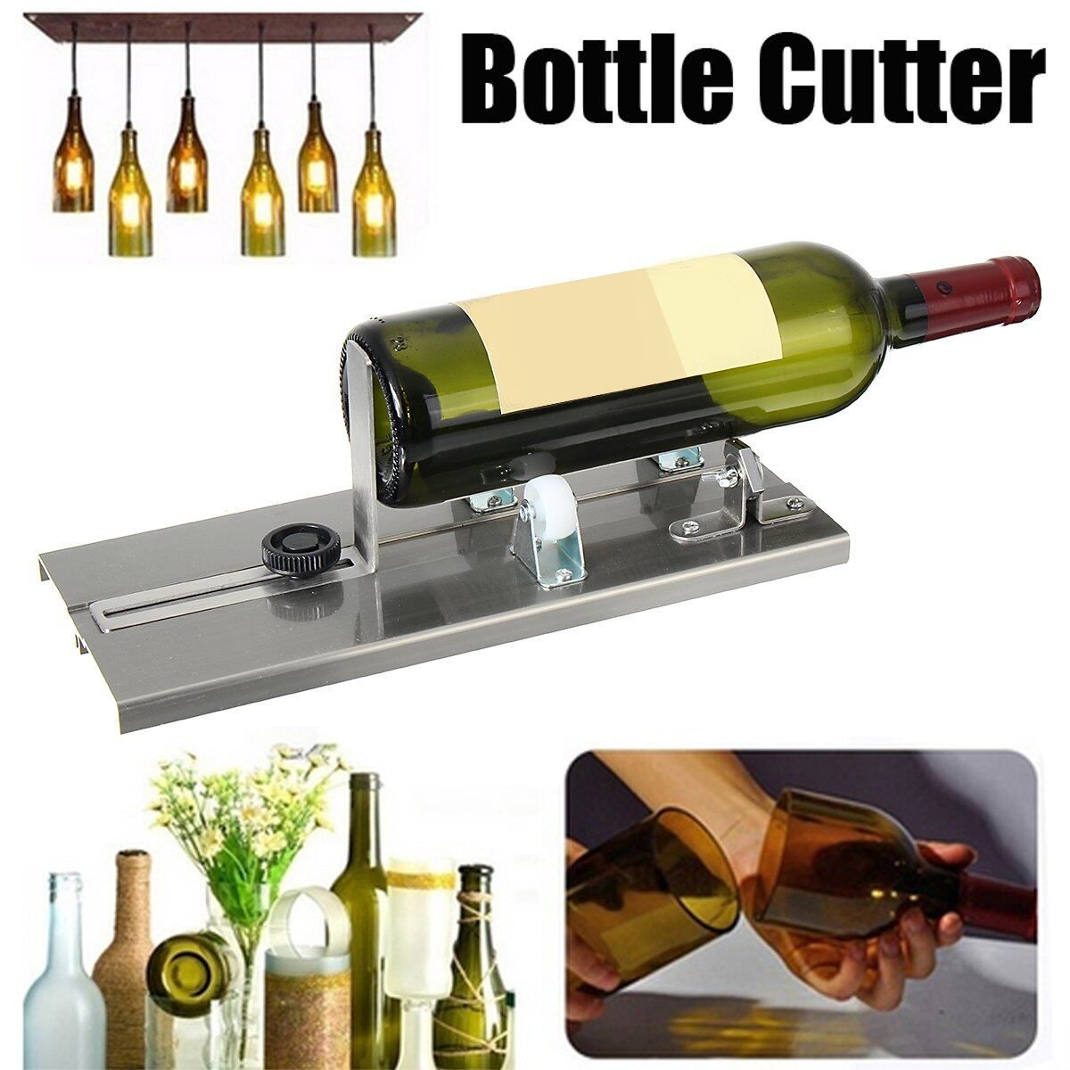 Aluminum Alloy Glass Bottle Machine Jar Recycle Craft DIY Tool Kit Construction Tools Glass Sculptures