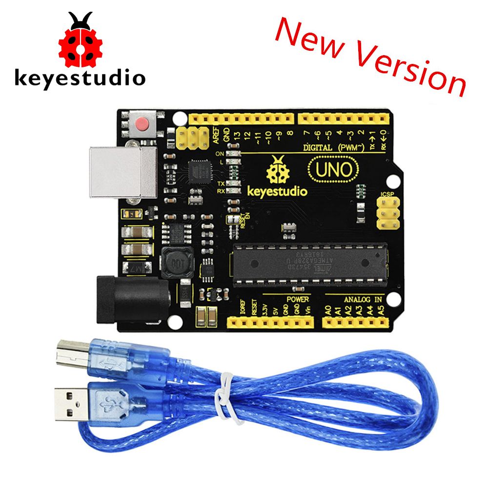 Project For MP2307DNSOP-8 +USB Board Advanced UNO Cable NEW! R3 328 DIY ATmega Keyestudio Arduino Super