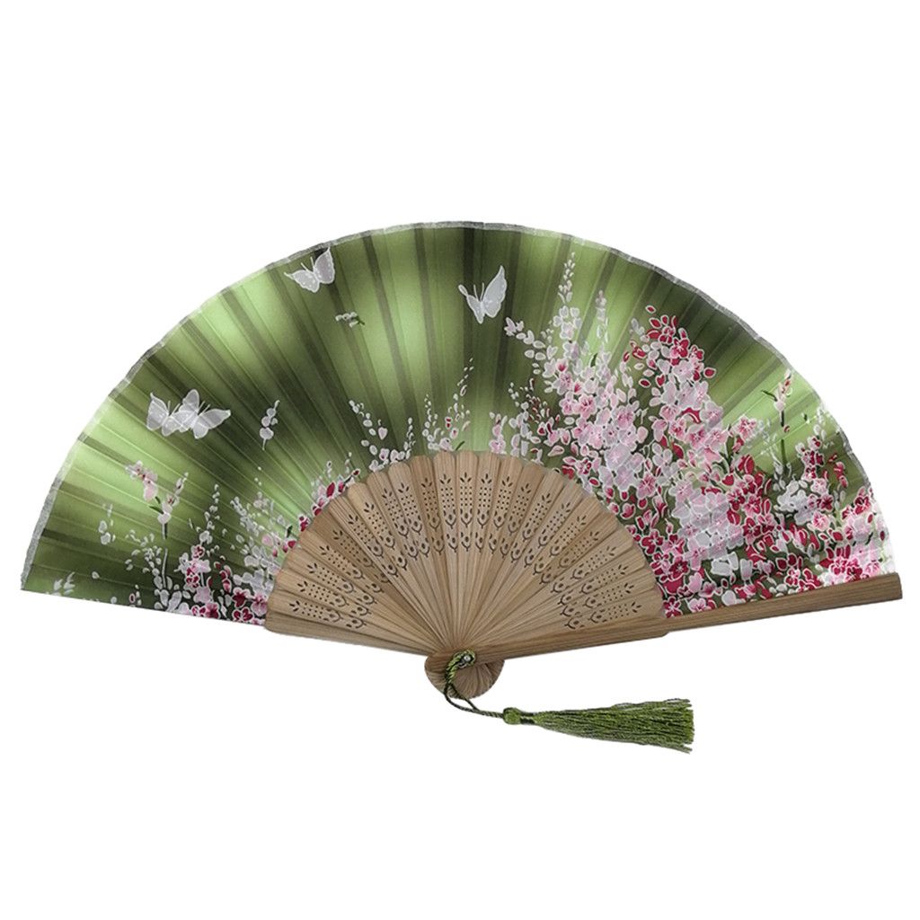 Waaiers Folding Bambu Wedding Hand Eventail Fans Fan Antique Chinese Main Fold Vintage Fan Children Japanese Bamboo Gift A