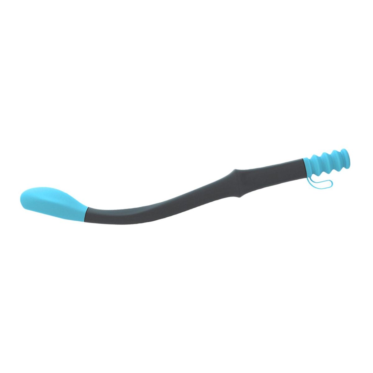 Toilet Self Wipe  Assist Long Reach Bottom Wiper Wand Tissue Blue