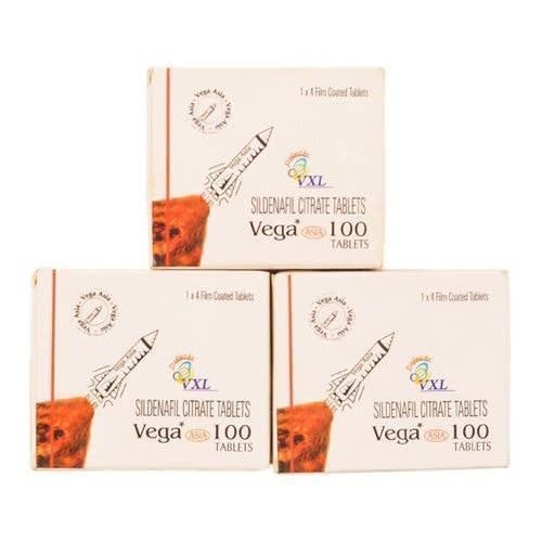 Vega Vxl Vega 100 - For Strong Erection - 100 Mg X10 Packs