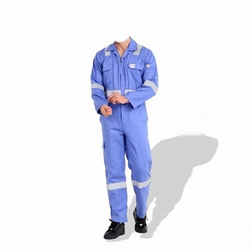 Borets Sky Blue Coverall - Large