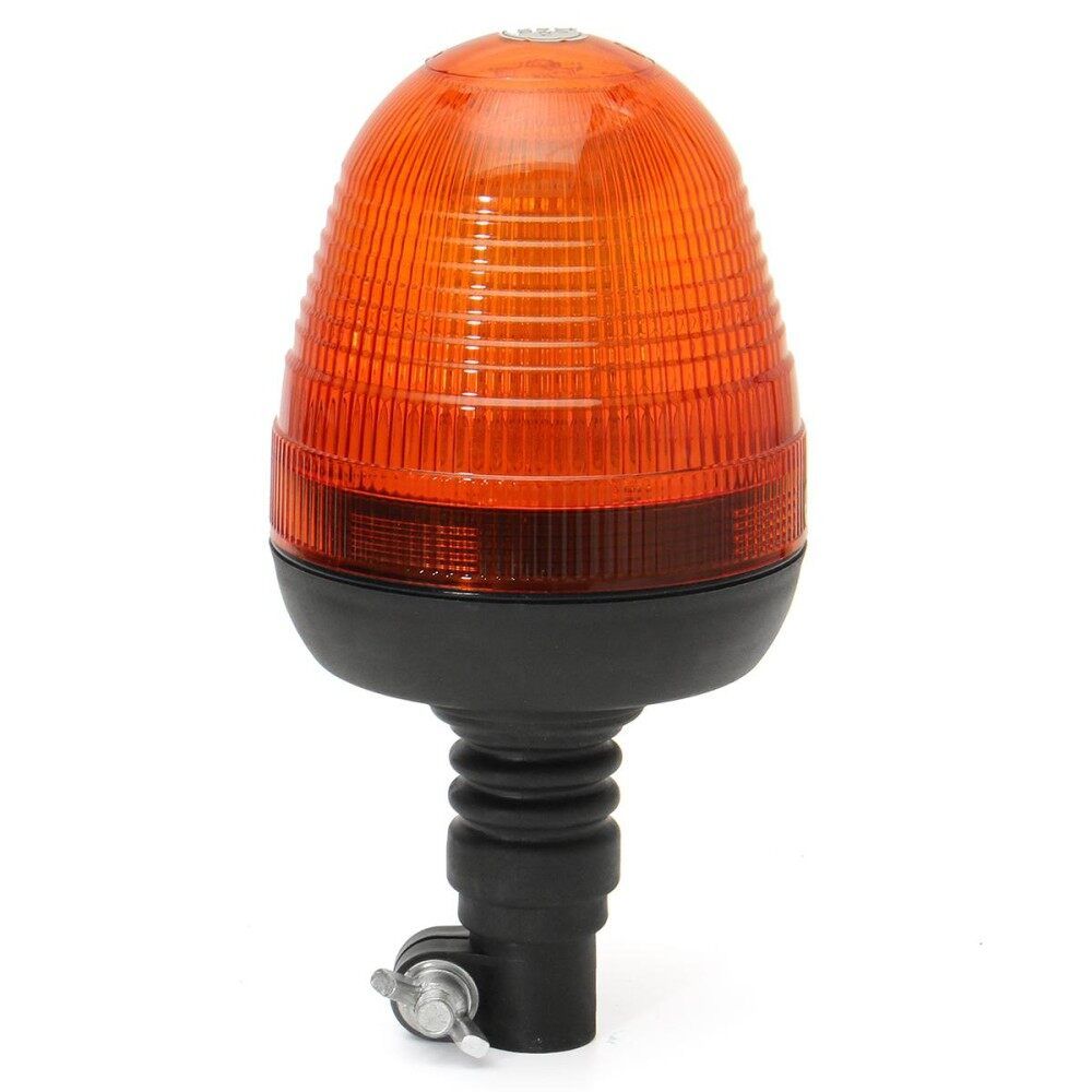12V-24V 18W Amber Forklift Car Emergency Warning Strobe Rotating LED Light