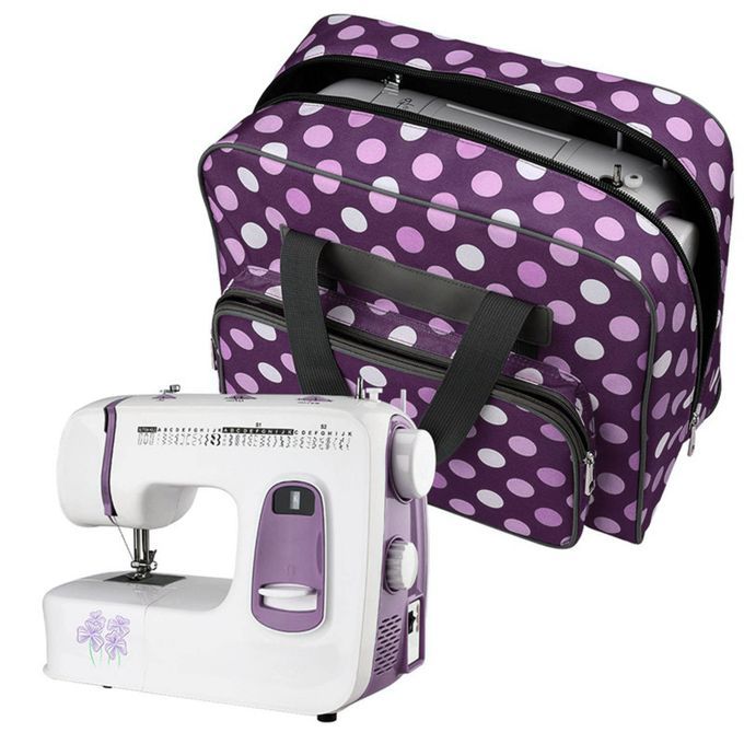 Portable Sewing Machine Carrying Case Foldable Travel Storage