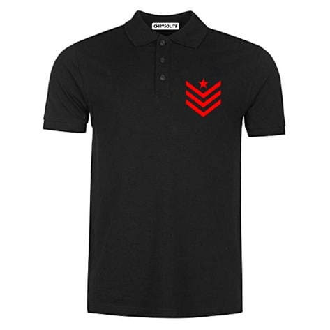 The General Polo T-shirt - Black