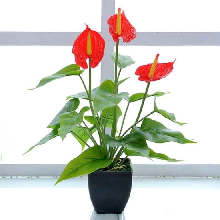 Artificial Flower Calla Plant Pot