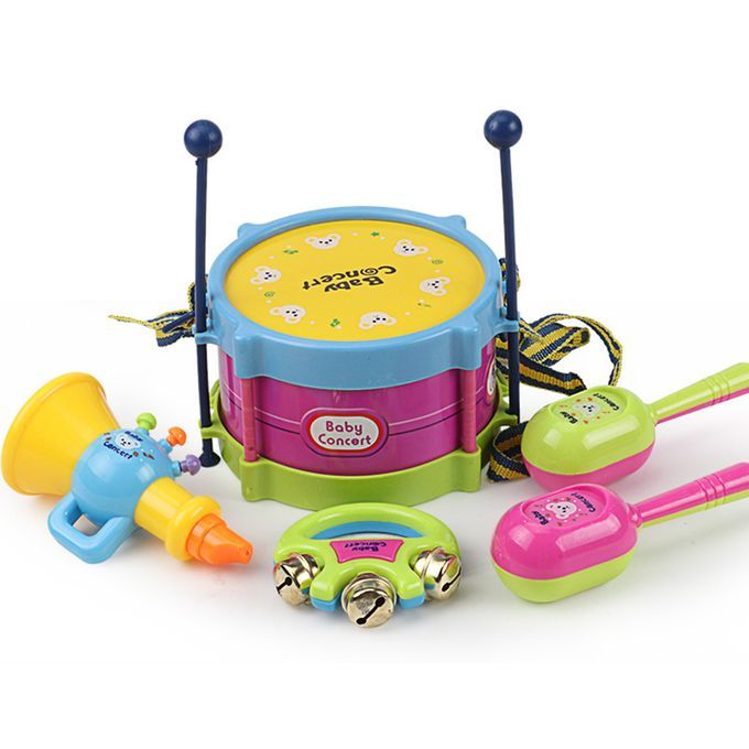 Kids Musical Instrument Toys Drum Set Includes Drum