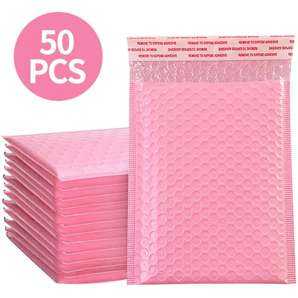 50PCS Foam Envelope Bags Self Seal Mailers Padded